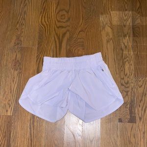purple lululemon shorts !